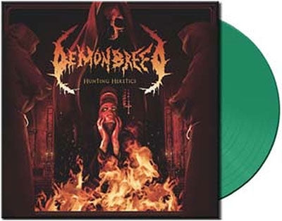 Demonbreed - Hunting Heretics - Import Transparent Green Vinyl LP Record Limited Edition