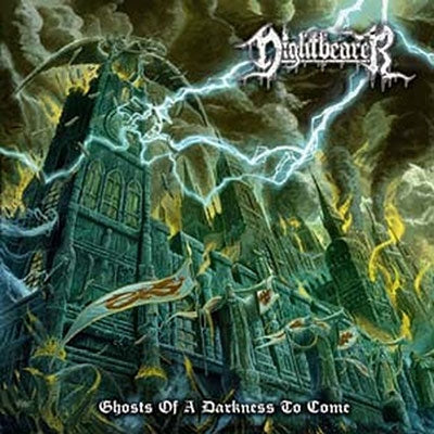 Nightbearer - Ghosts Of A Darkness To Come - Import Orange / Black Vinyl LP Record Limited Edition