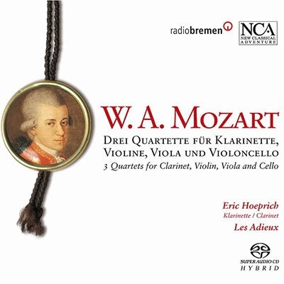 HOEPRICH,ERIC / ENSEMBLE LES ADIEUX - 3 Quartets For Clarinet Violin Viola & Cello - Import SACD Hybrid