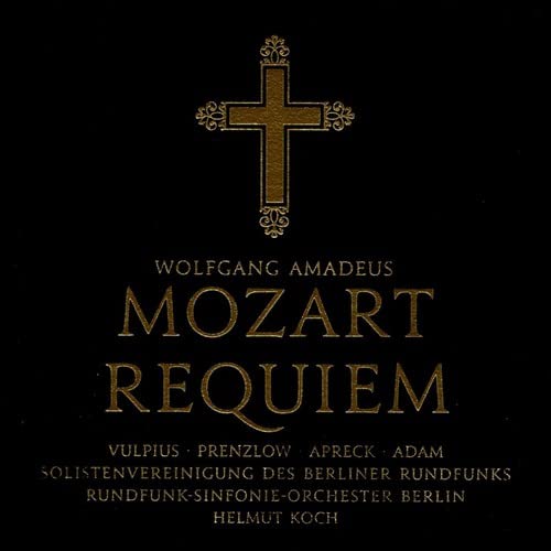 Mozart (1756-1791) - Requiem : H.Koch / Berlin Rso, Vulpius, Prenzelow, Apreck, T.Adam - Import CD