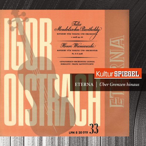 Mendelssohn (1809-1847) - Mendelssohn Violin Concerto, Wieniawski Violin Concerto No.2, J.S.Bach : I.Oistrakh(Vn)Konwitschny / Gewandhaus Orchestra - Import CD