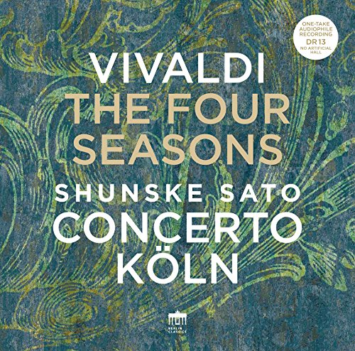 Vivaldi (1678-1741) - Four Seasons, Sinfonia al Santo Sepolcro, etc : Shunske Sato(Vn)Concerto Koln - Import LP Record