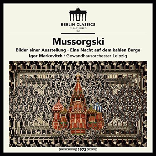 MUSSORGSKY,M. P. - Mussorgsky: Bilder Einer Ausstellung, Eine Nacht Auf Dem Kahlen Berge - Import LP Record