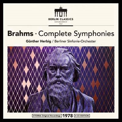 Brahms / Lutoslawski / Herbig / Berliner Sinfonie - Eterna Archiv: Symphonies 1-4 - Import 4 CD Box set