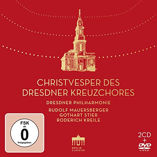 Dresdner Kreuzchor - Mauersberger:Christvesper Des Dresdner Kreuzchores - Import 2CD+DVD