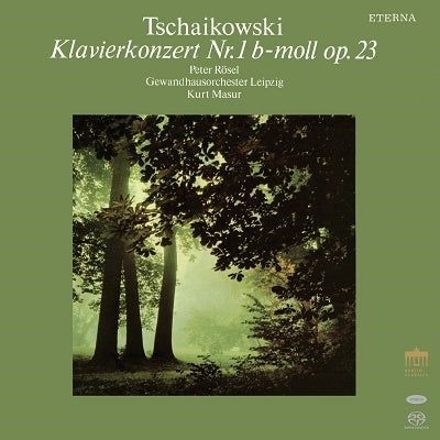 Peter Ruzicka, Kurt Masur, Leipzig Gewandhaus Orchestra, Paula Matheuque, Leipzig Radio Symphony Orchestra, Herbert Kegel, Dresden Philharmonic Orchestra - Tchaikovsky (1840-1893) Klavier Konzert Nr.1 B-Moll Op.23: Peter Rosel(P)- Import SACD Hybrid