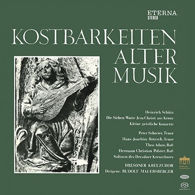 Rudolf Mauersberger , Dresden Holy Cross Choir - Heinrich Schutz: Juujika Jou no Nanatsu no Kotoba, 7 tsu no Kleine Geistliche Konzerte, Ongaku ni yoru Sousou - Import SACD Hybrid