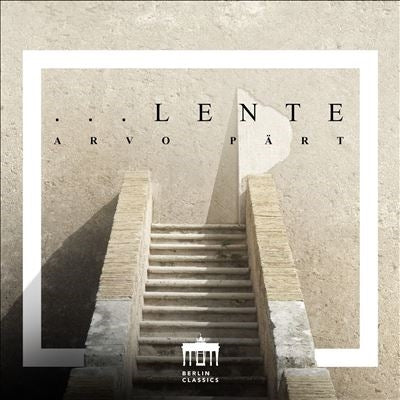Concerto Copenhagen - Arvo Pärt: Lente - Import CD Digipak
