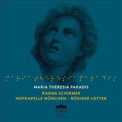 Ragna Schirmer & Hofkapelle Munchen & Rüdiger Lotter - Maria Theresia Paradis - Import CD Digipak