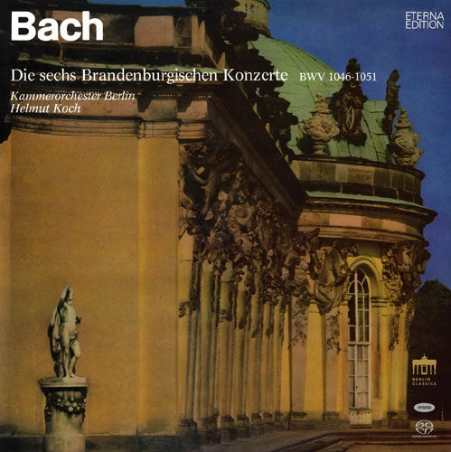 Helmut Koch - Bach: Brandenburg Concertos / C.Ph.E.Bach: Sinfonias - Import 2 SACD Hybrid Limited Edition