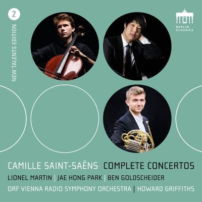 Camille Saint-Saëns: Complete Concertos (New Talents Edition 2) - Camille Saint-Saens: Complete Concertos (New Talents Edition #2) - Import CD Digipak