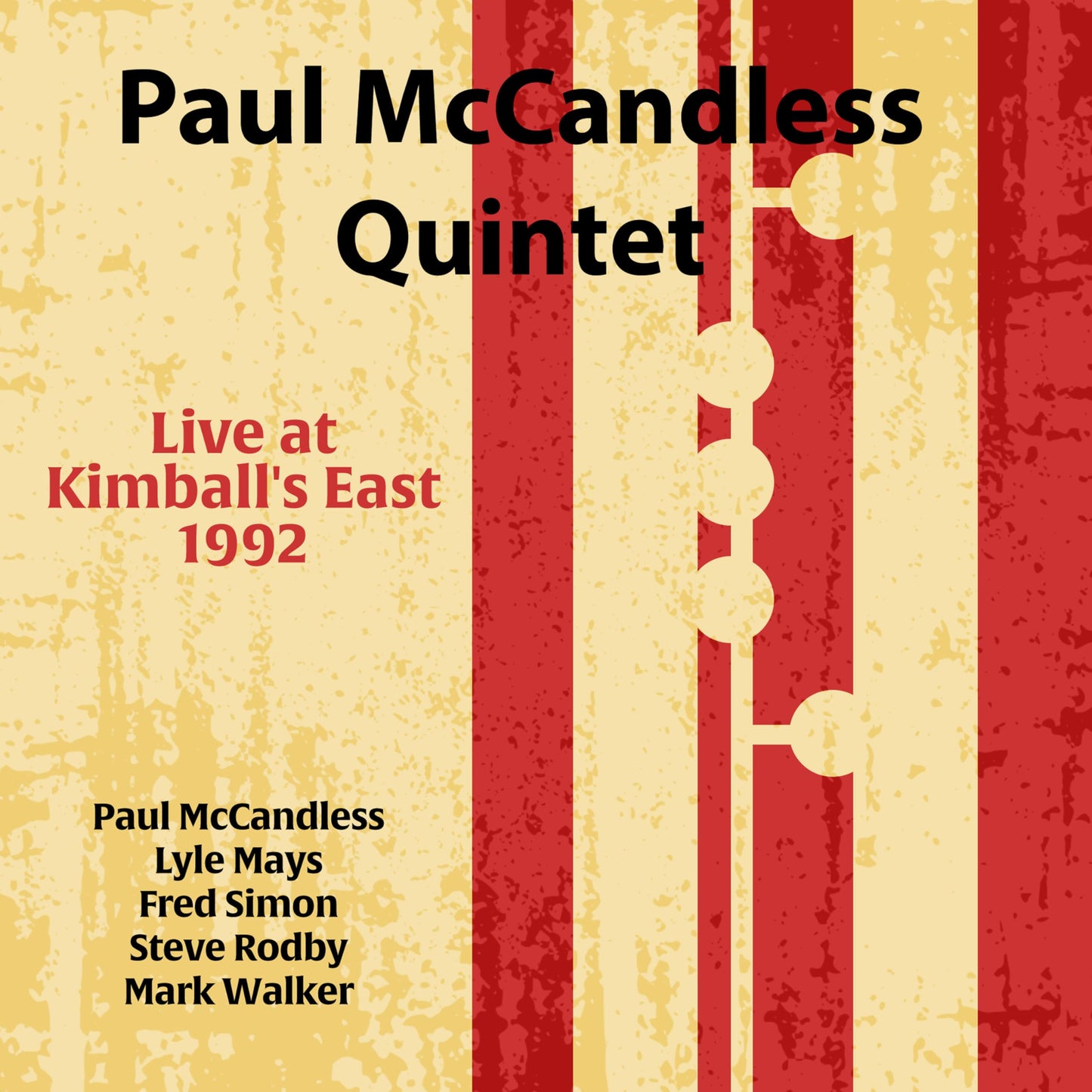 Paul Mccandless Quintet - Live At Kimball's East 1992 - Import CD