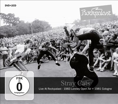 Stray Cats - Live At Rockpalast: 1983 Loreley Open Air & 1981 Cologne - Import 2CD+DVD