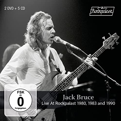 Jack Bruce - Live At Rockpalast 1980,1983 And 1990 - Import 5CD+2DVD