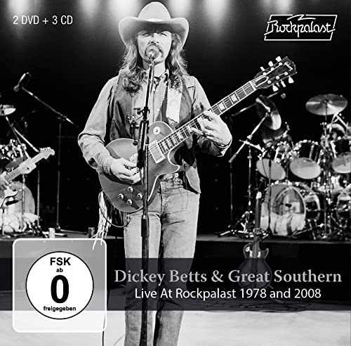 Dickey Betts & Great Southern - Live at Rockpalast 1978 and 2008  - Import 3CD+2DVD