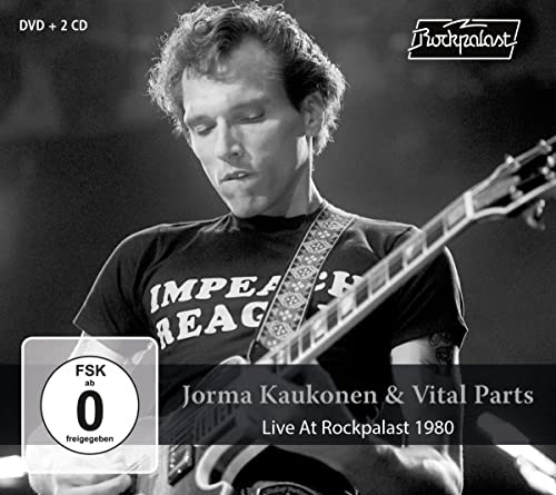 Jorma Kaukonen & Vital Parts - Live At Rockpalast 1980  - Import 2CD+DVD