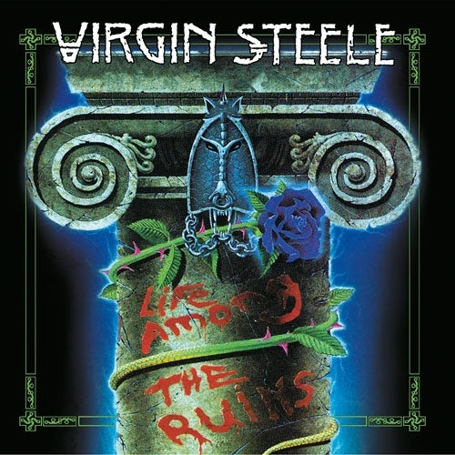 Virgin Steele - Life Among the Ruins - Import Solid Blue Vinyl 2 LP Record