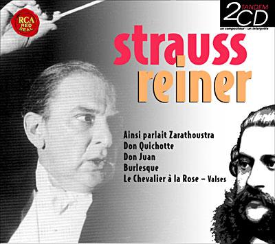 Fritz Reiner - R.Strauss: Also Sprach Zarathustra, Don Quixote, Don Juan, Burlesque, Der Rosenkavalier Waltz / Fritz Reiner(cond), Chicago Symphony Orchestra - Import 2 CD