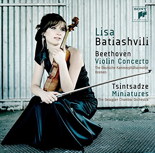 Beethoven (1770-1827) - "Beethoven Violin Concerto, Tsintsadze Miniatures : Batiashvili, Deutsche Kammerphilharmonie, Georgisches Kammerorchester" - Import CD