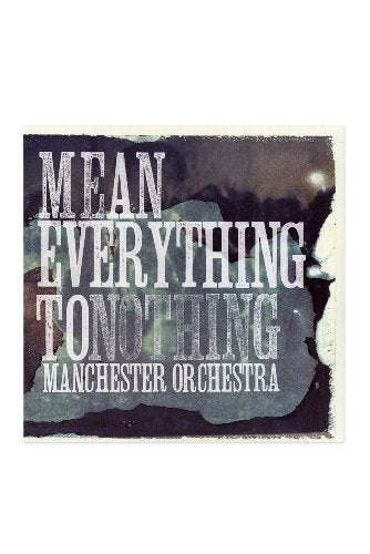 Manchester Orchestra - Mean Everything To Nothing - Import Blue Swirl Vinyl LP Record
