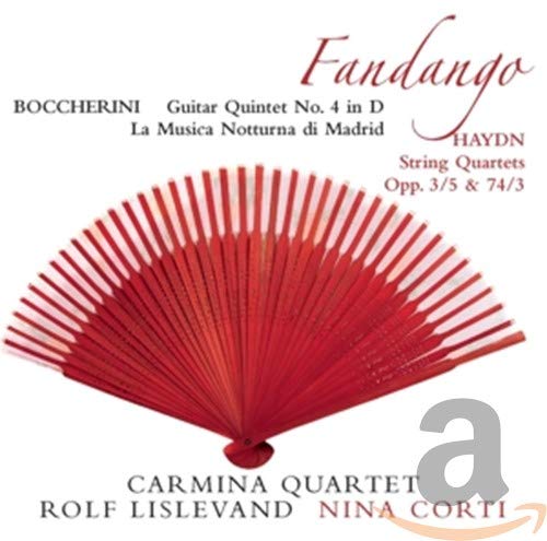 LISLEVAND / CORTI / CARMINA QUARTET - Boccherini: La Musica Notturna Di Madrid, Fandango Quintet, etc - Import CD