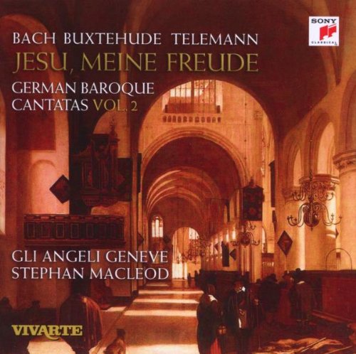 Gli Angeli Geneve - German Baroque Cantatas Vol.2 - Buxtehude, J.S.Bach, Telemann / Stephan MacLeod, Gli Angeli Geneve - Import CD