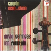 David Geringas - Chopin: Works for Cello & Piano - Import CD