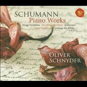 Oliver Schnyder - Schumann: Piano Works - Import CD Digipak