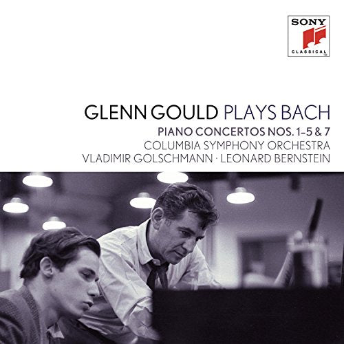 Bach (1685-1750) - Piano Concertos Nos.1-5, 7 : Gould(P)Bernstein / Golschmann / Columbia Symphony Orchestra (2CD) - Import 2 CD
