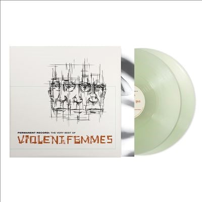 The Violent Femmes - Permanent Record: The Very Best Of Violent Femmes - Import Coke Bottle Clear Vinyl 2 LP Record Limited Edition