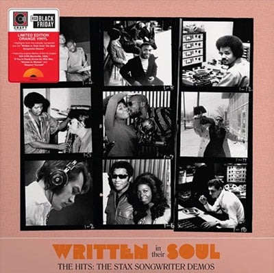 Various Artists - Written In Their Soul - The Hits: The Stax Songwriter Demos - Import Vinyl LP Record Orange Vinyl