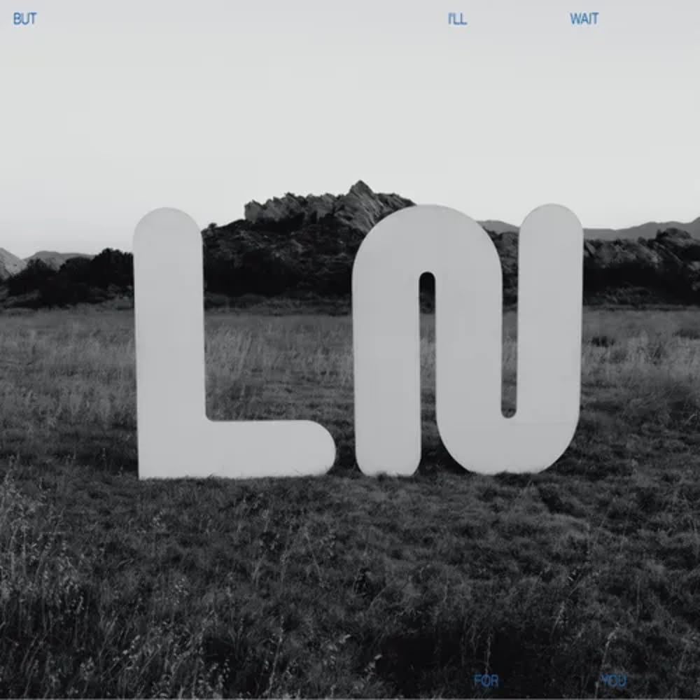 Local Natives - But I'll Wait For You - Import Indie Exclusive Iridescent White, Blue Vinyl LP Record