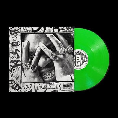 Denzel Curry - King Of The Mischievous South Vol. 2 (International Color Variant #1) - Import Neon Green Vinyl LP Record Limited Edition