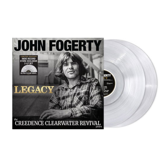 John Fogerty - Legacy: The Creedence Clearwater Revival Years (Indie Exclusive) - Import Clear Vinyl 2 LP Record Limited Edition