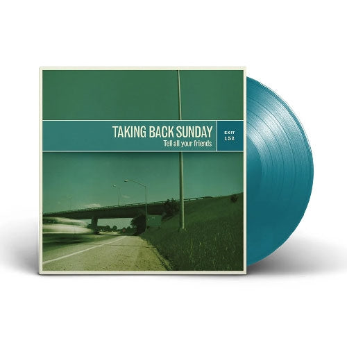 Taking Back Sunday - Tell All Your Friends - Import Sea Blue Vinyl LP Record Limited Edition