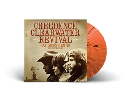 Creedence Clearwater Revival - Bad Moon Rising: The Collection - Import Orange & Black Splatter Vinyl LP Record Limited Edition