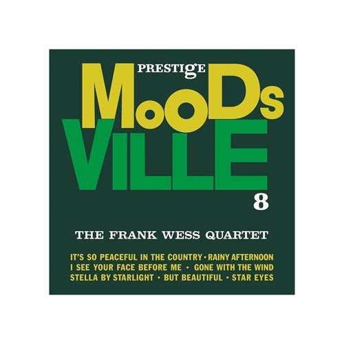The Frank Wess Quartet - Moodsville, Volume 8 (Remastered 2026) - Import 180g Vinyl LP Record Limited Edition