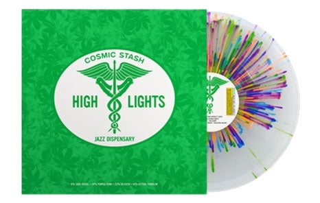 Various Artists - Jazz Dispensary: Cosmic Stash HIGH Lights - Import Splatter Vinyl LP Recurd Limited Edition