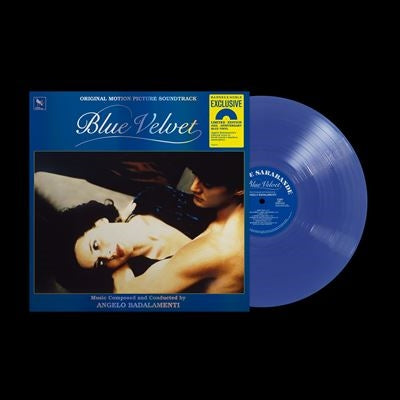 Angelo Badalamenti - Blue Velvet Original Motion Picture Soundtrack Blue Vinyl 40th Anniversary Barnes & Noble Exclusive - Import Vinyl LP Record