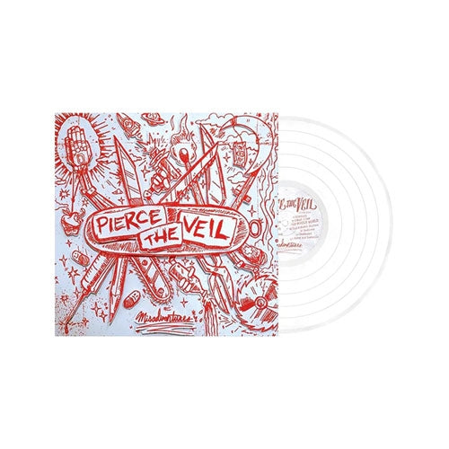 Pierce The Veil - Misadventures (10th Anniversary) - Import White Vinyl LP Record