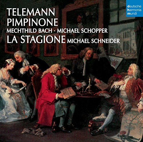 Telemann (1681-1767) - Pimpinone : M.Schneider / La Stagione, Mechthild Bach, Schopper (1992 Stereo) - Import CD