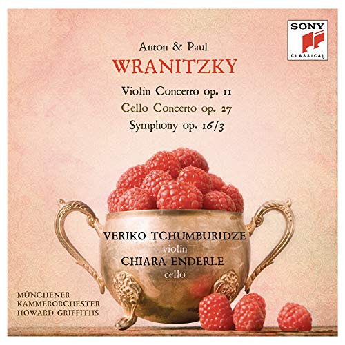 Vranicky(1756-1808) - P.Vranicky Cello Concerto, Symphony, A.Vranicky Violin Concerto : Enderle(Vc)Tchumburidze(Vn)Griffiths / Munich Chamber Orchestra - Import CD