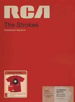 The Strokes - Comedown Machine - Import CD+T-shirt Box Set Limited Edition