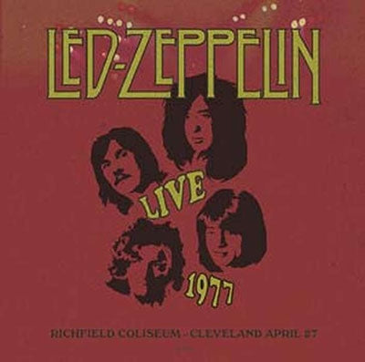 Led Zeppelin - Live At Richfield Coliseum In Cleveland April 27, 1977 - Wmms-FM - Import LP Record
