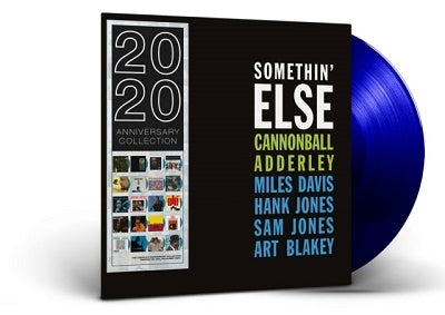 Cannonball Adderley - Somethin' Else - Import Blue Vinyl LP Record