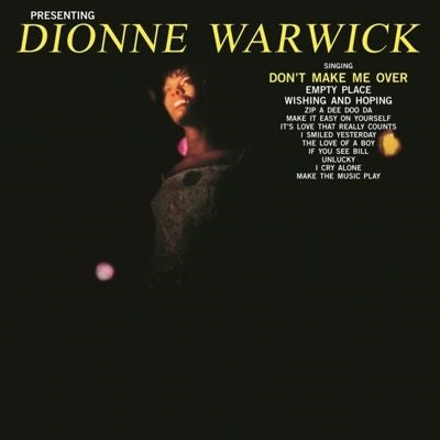 Dionne Warwick - Presenting Dionne Warwick - Import Yellow Vinyl LP Record Limited Edition
