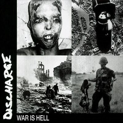 Discharge - War Is Hell - Import Blue Vinyl LP Record