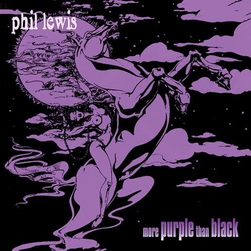 Phil Lewis - More Purple Than Black - Import Purple Vinyl LP Record