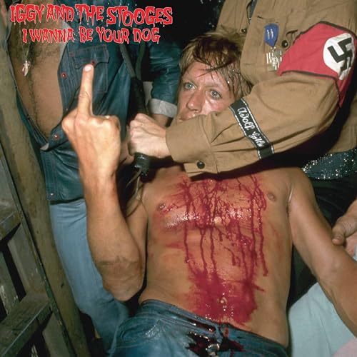 Iggy & The Stooges - I Wanna Be Your Dog - Import Red, Blue & Black Splatter Vinyl LP Record