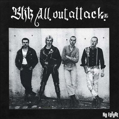Blitz - All Out Attack＜White & Black Vinyl＞ - Import 7’ Single Record